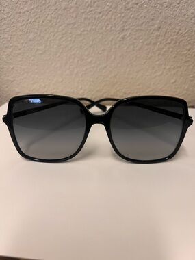 Gucci Black Oversized Square Sunglasses